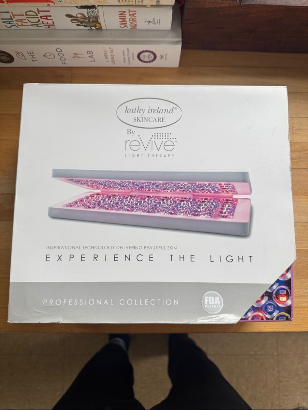kathy ireland Skincare Revive Light Therapy LED Device - Red & Blue Light